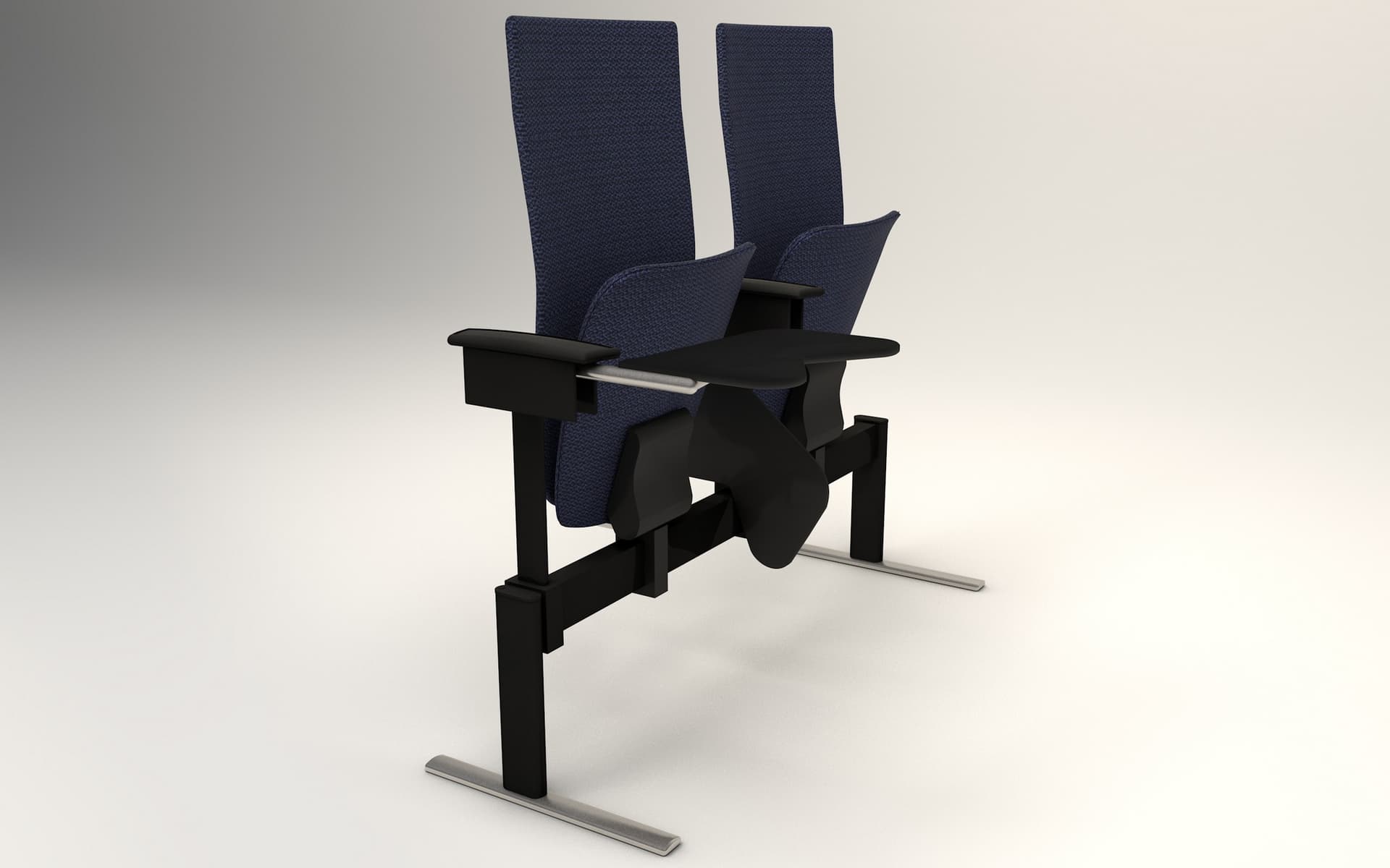 TALIN
VEKTEN A185
Freestanding fabric beam seating with writing tablet