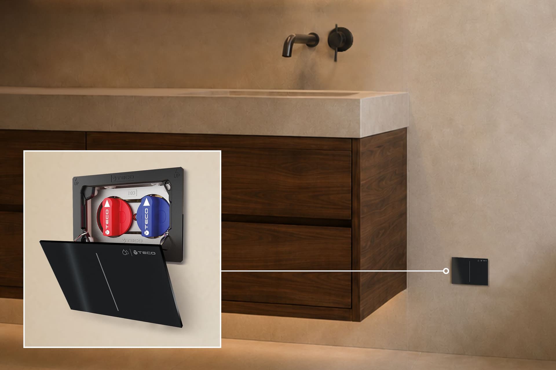 TECO
B03 MATRIX
Cover plates with magnetic flap