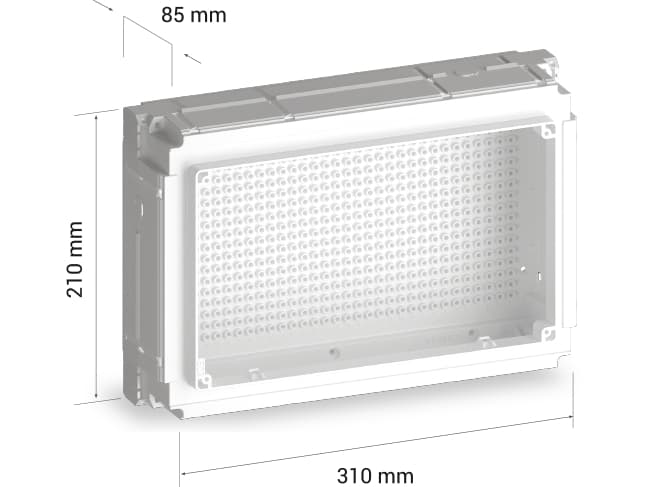 TECO K-BLOC - Коробка для монтажа коллекторов