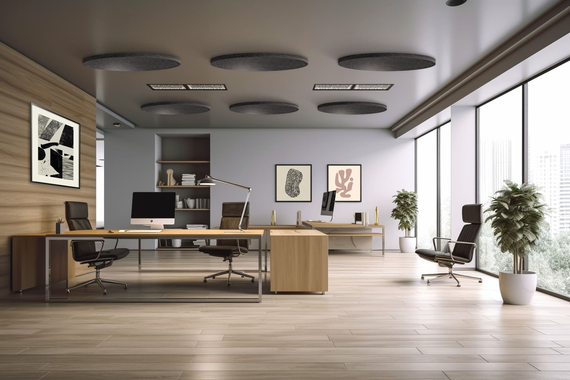 Tecsound
PUREKUSTIK ILOT ROND
Recycled PET Acoustic panel