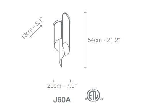 TERZANI
STREAM
Halogen metal wall light