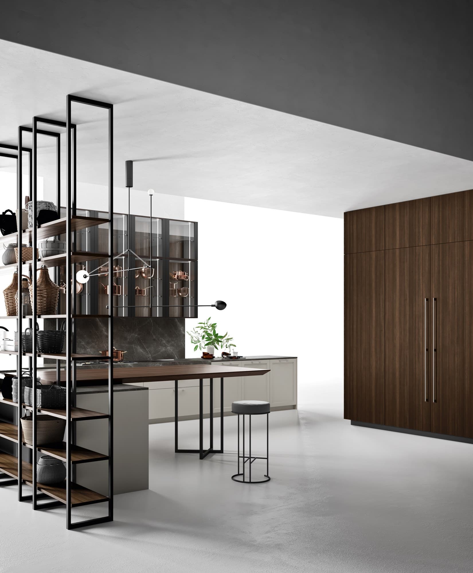 THE CUT
LINEAR
Custom fitted kitchen with handles