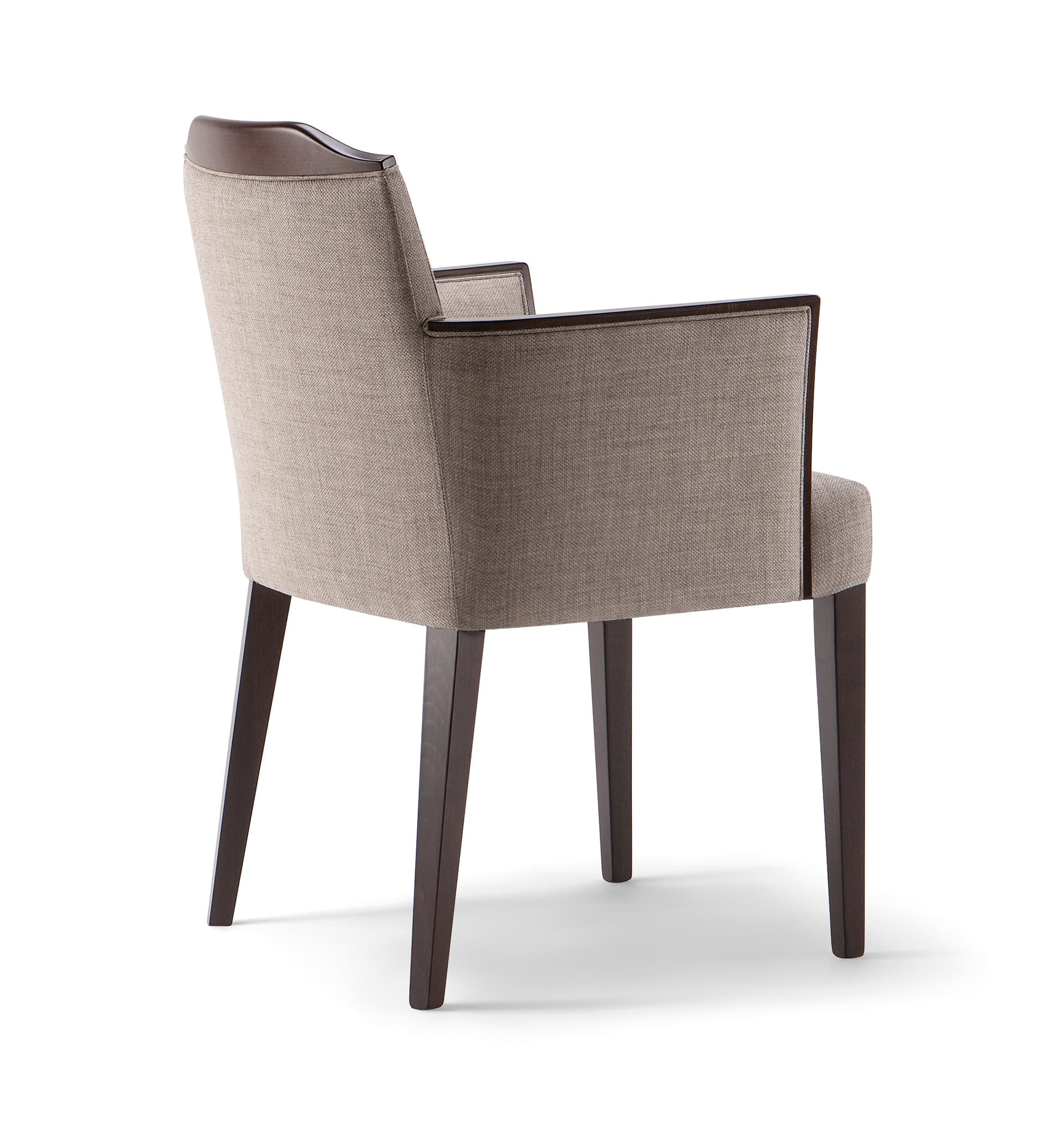 Tirolo
BOSTON
Upholstered fabric chair with armrests
