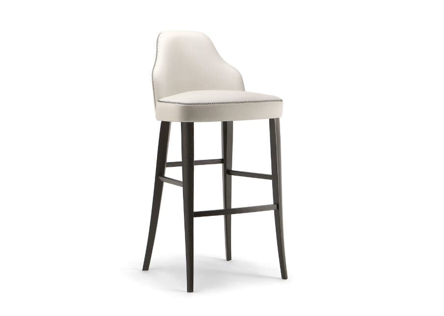 Tirolo
CHICAGO
Leather stool with footrest