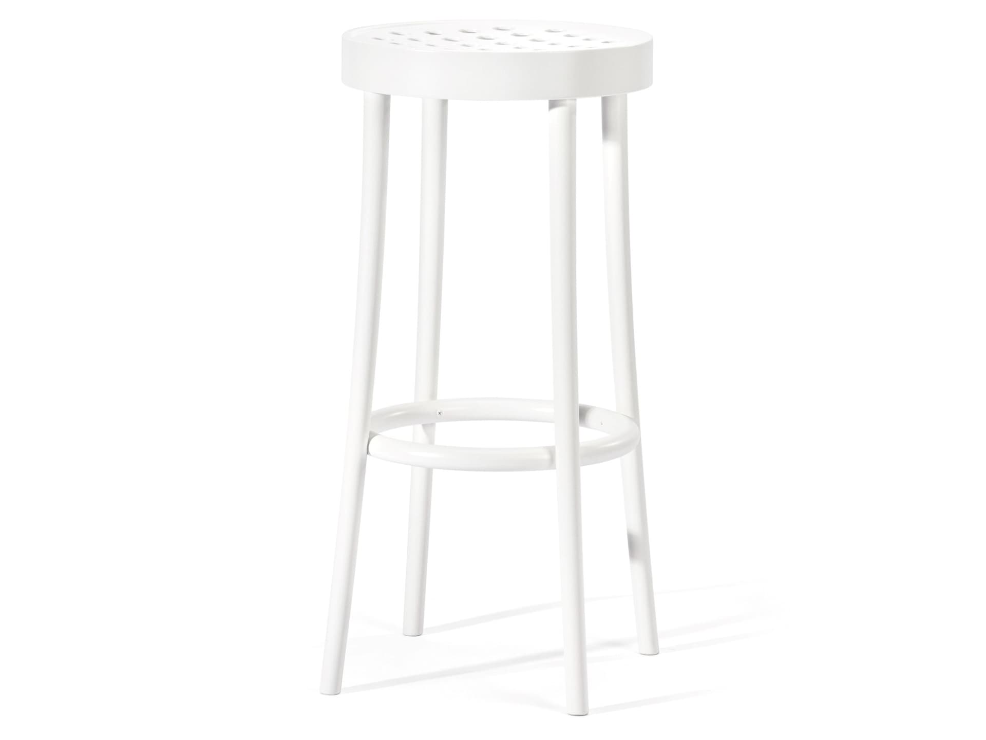 TON
822
High wooden barstool with footrest