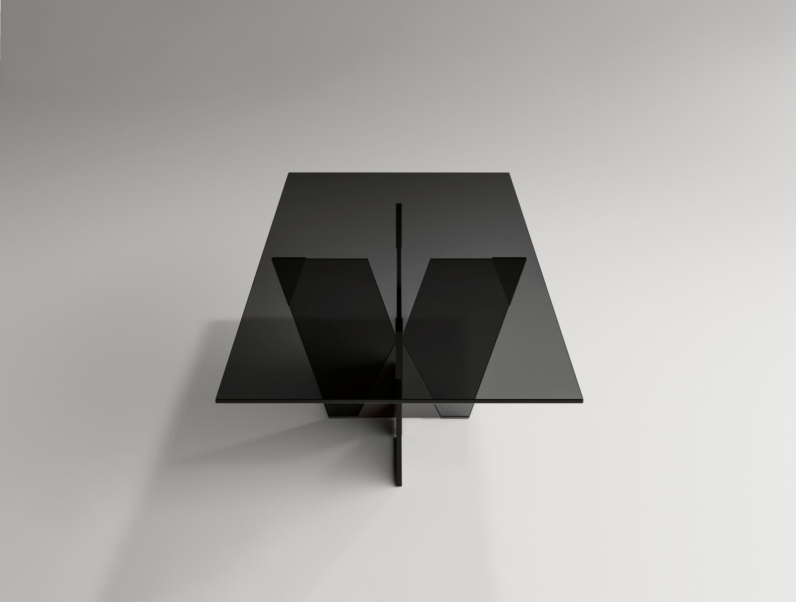Tonelli Design
CROSSOVER
Rectangular glass table