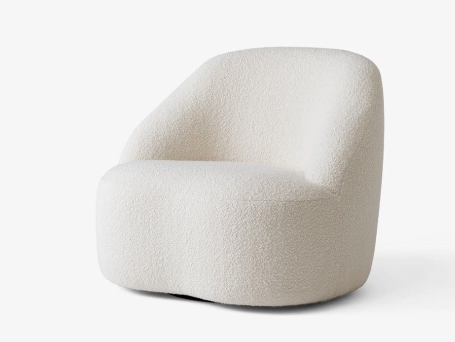 &Tradition
MARGAS LC2
Swivel fabric easy chair with armrests