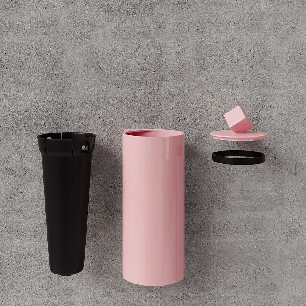 Trone
PANDORE PINK
Ceramic bathroom waste bin