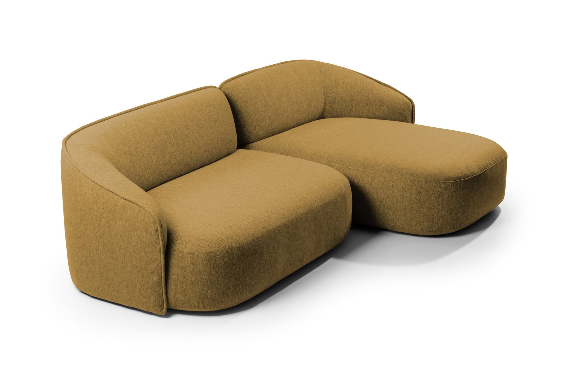 True Design
SIBYLLA
Sectional fabric sofa with chaise longue