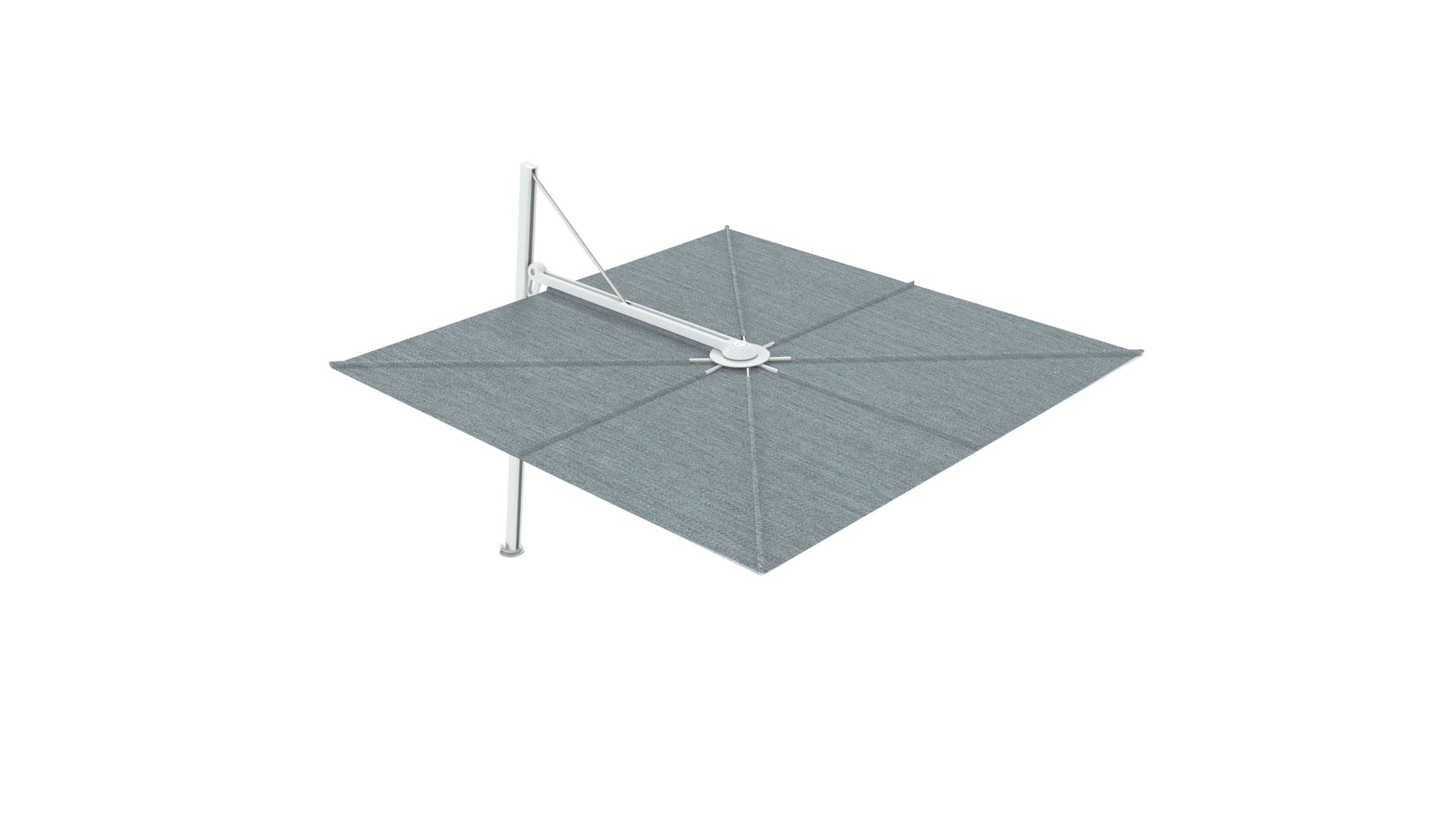 Umbrosa
VERSA PX PAPYRUS
Square adjustable offset Garden umbrella