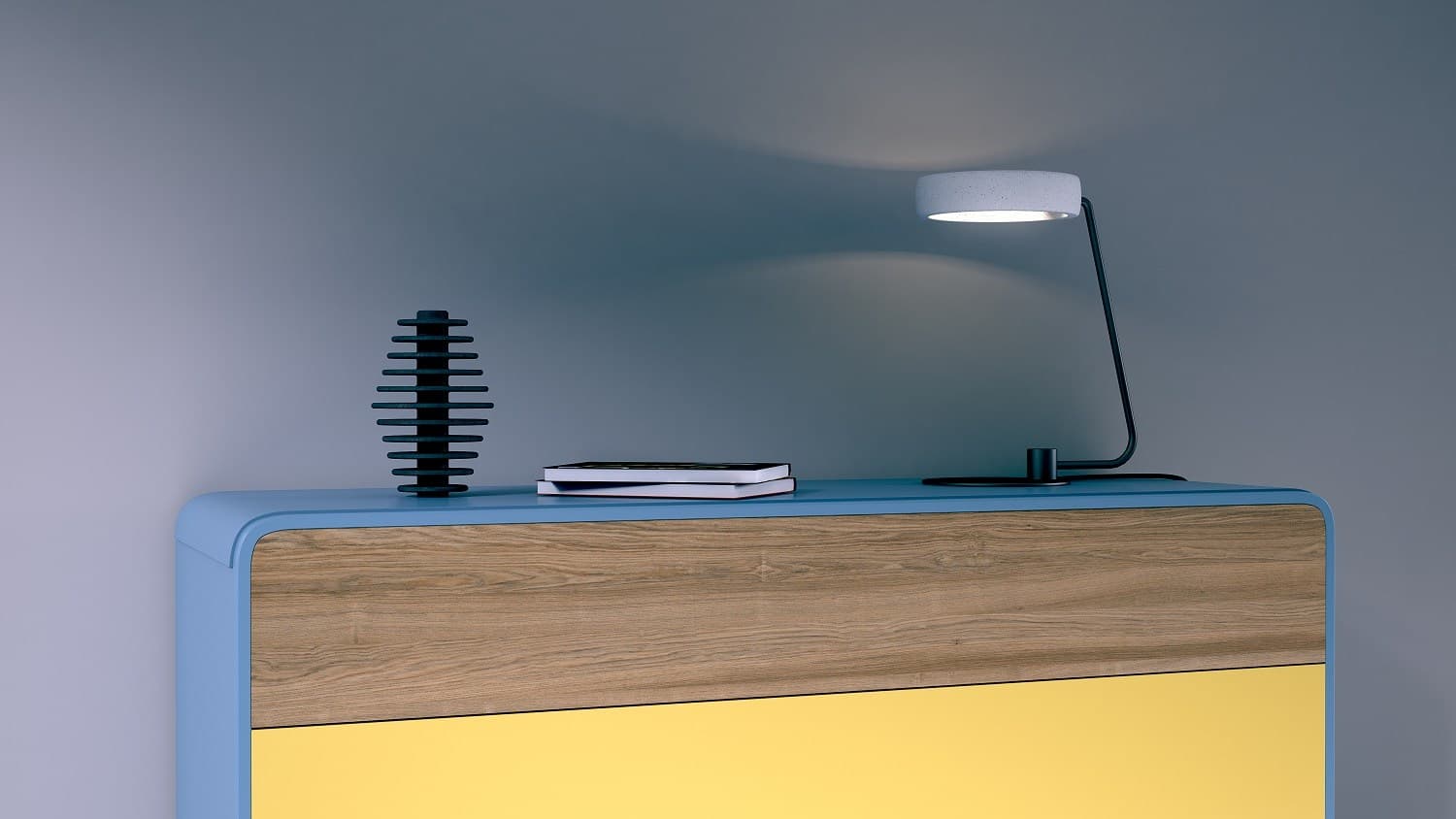 URBI et ORBI
GHETTO T
Concrete table lamp