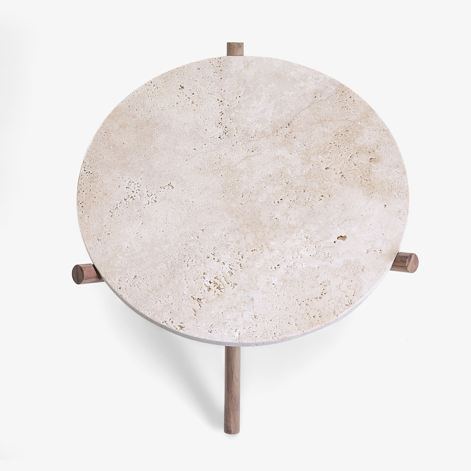 VELTHA®
NATURAM
Round travertine garden side table
