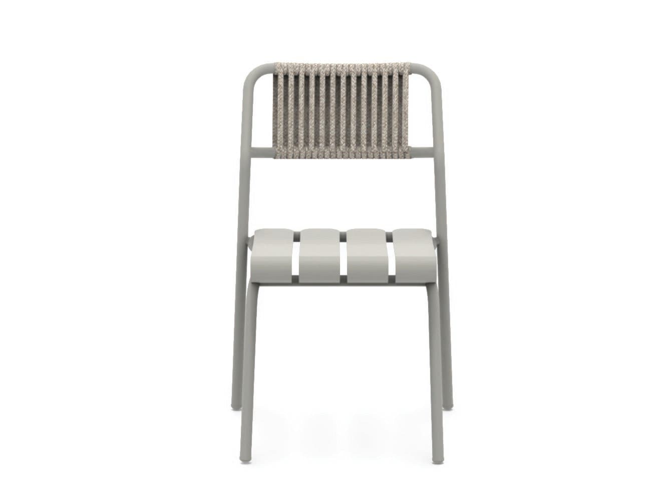 Vermobil
VERDEA ROPE
Stackable aluminium garden chair
