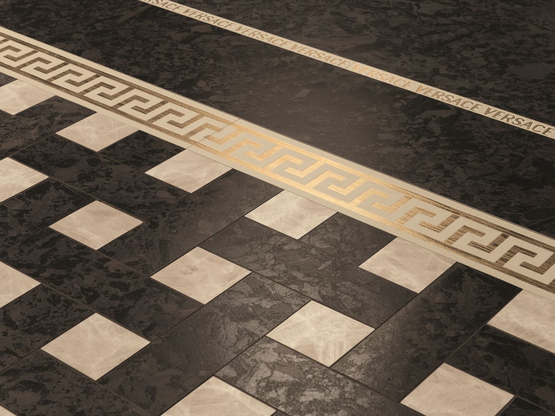 Versace Ceramics
METEORITE CHESTERFIELD
Porcelain stoneware mosaic
