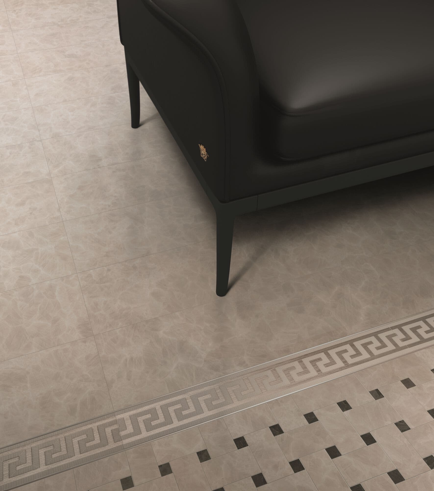 Versace Ceramics
METEORITE INTRECCIO
Porcelain stoneware mosaic