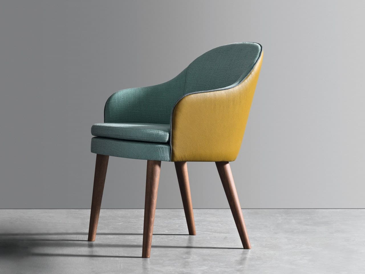 Very Wood
CARMEN 02
Fabric easy chair with armrests