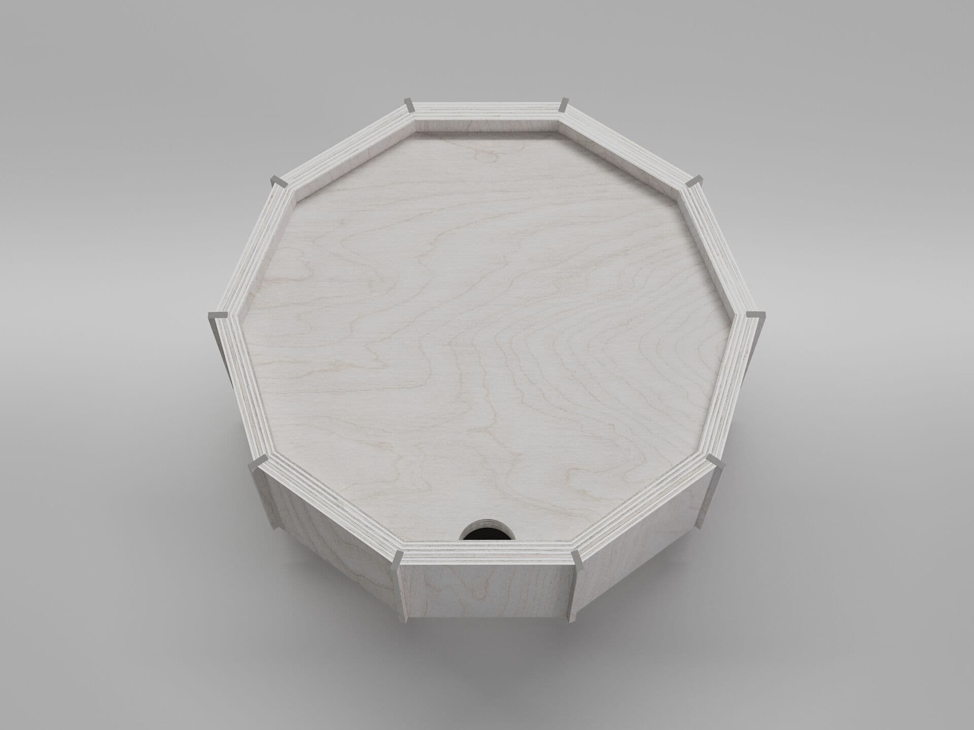 VESTA FURNITURE
FUSTI S
Low wooden coffee table with storage space