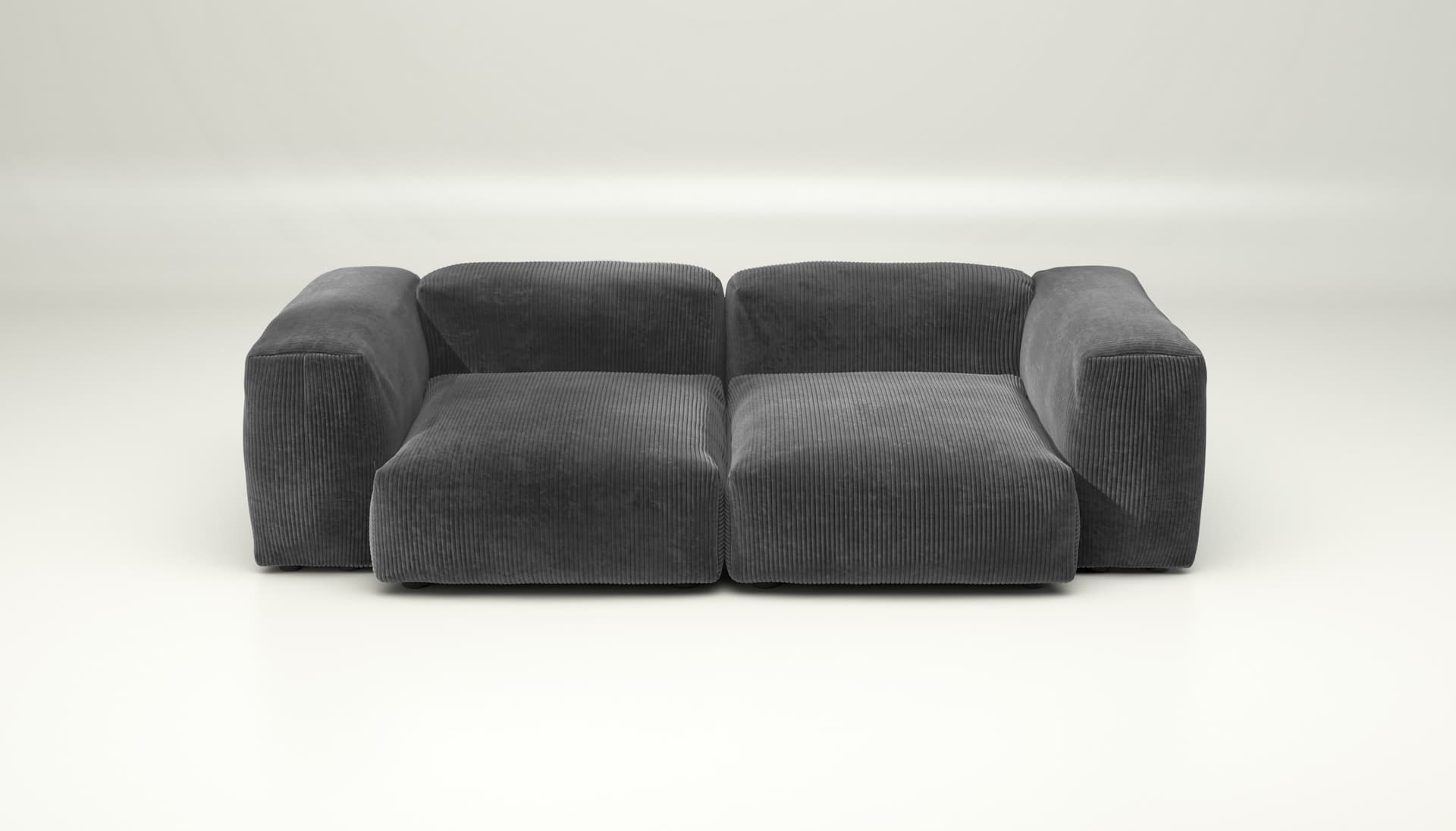 vetsak
SOFA SET 02 MEDIUM - CORD VELOUR
Modular sofa