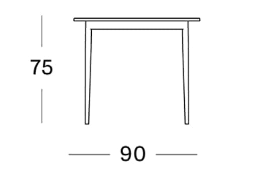 Vincent Sheppard
MAX
Square HPL garden table