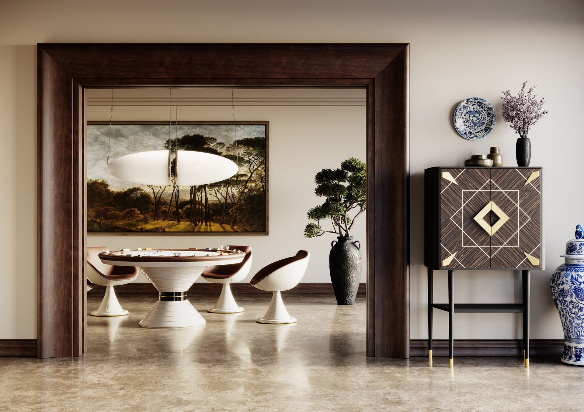 Vismara Design
SPIRIT
Ebony bar cabinet