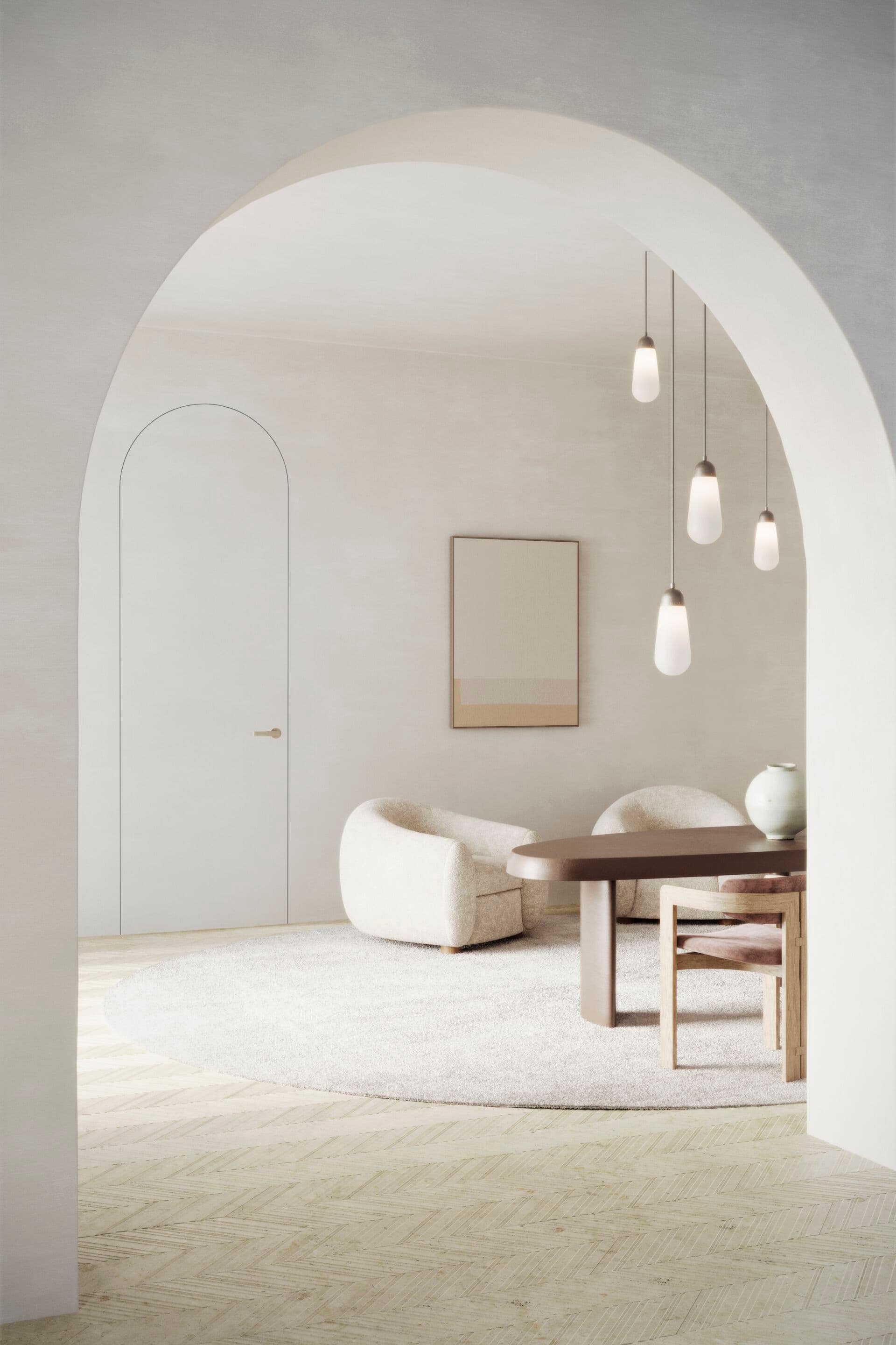 Viva Porte
V0 ARCO
Hinged flush-fitting wooden door