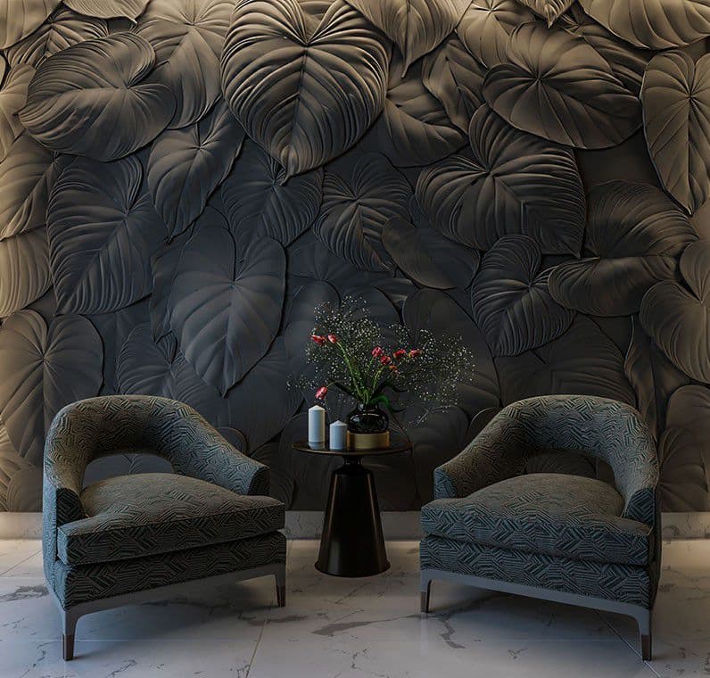 WallDeco
FOGLIAME
Three-dimensional decorative plaster panel