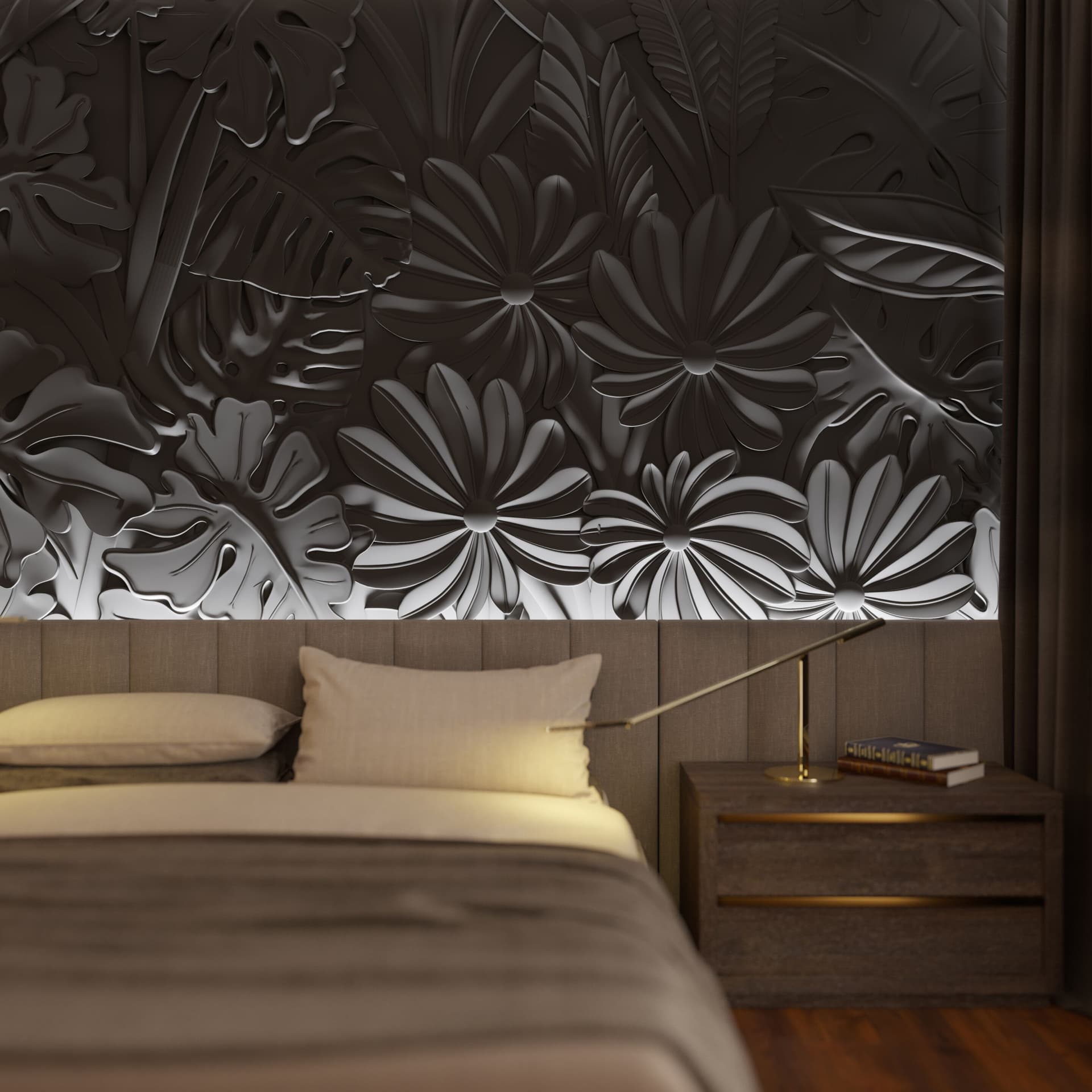 WallDeco
GREENS
Three-dimensional decorative plaster panel