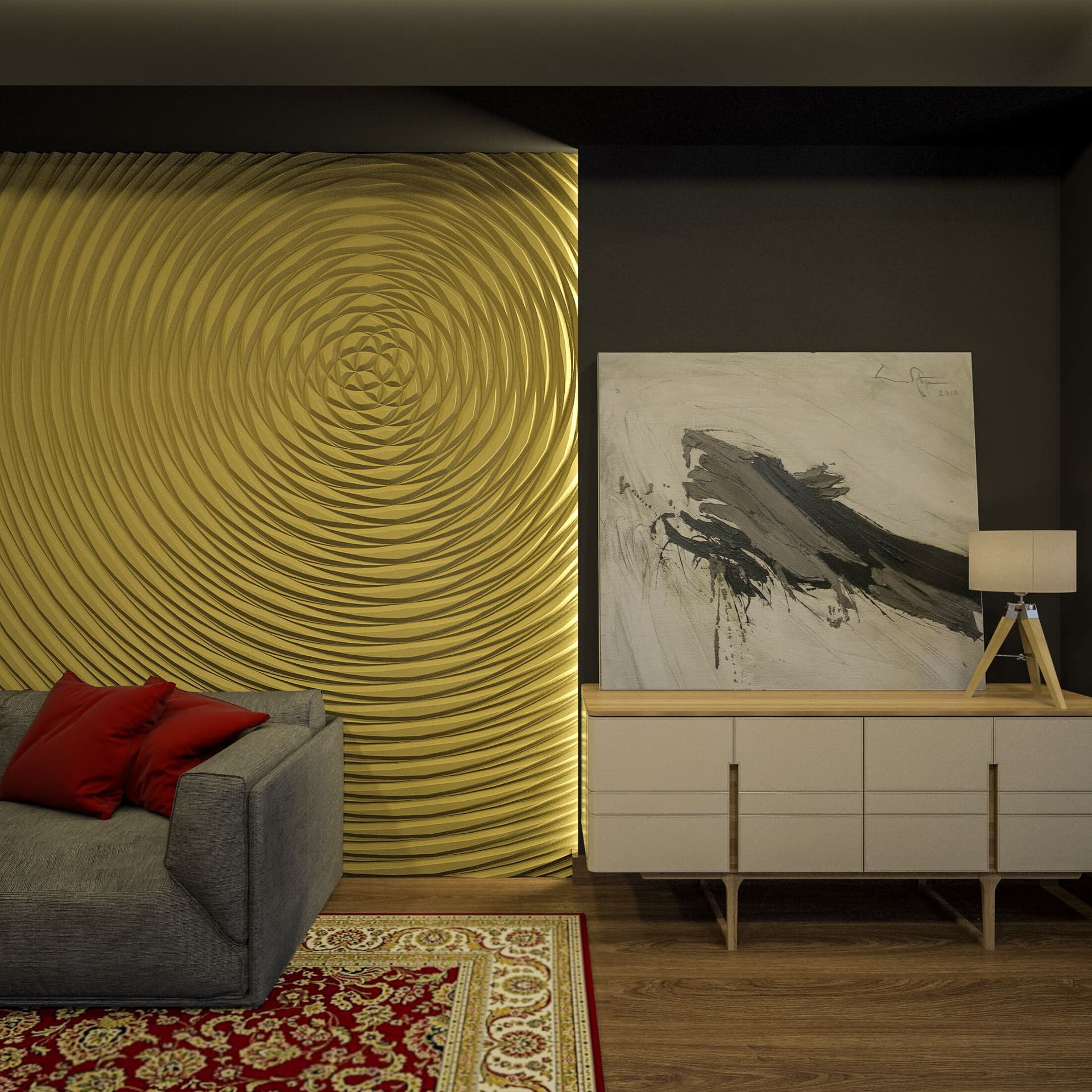 WallDeco
KAIZEN
Three-dimensional decorative plaster panel