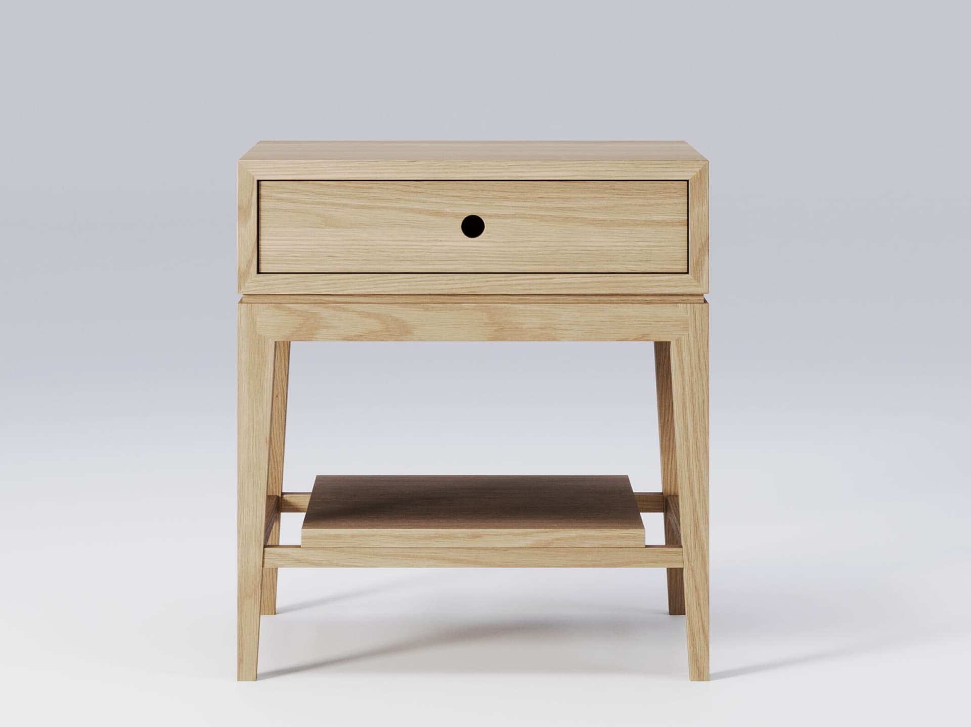 Wewood
CRIADO-MUDO
Oak bedside table with drawers