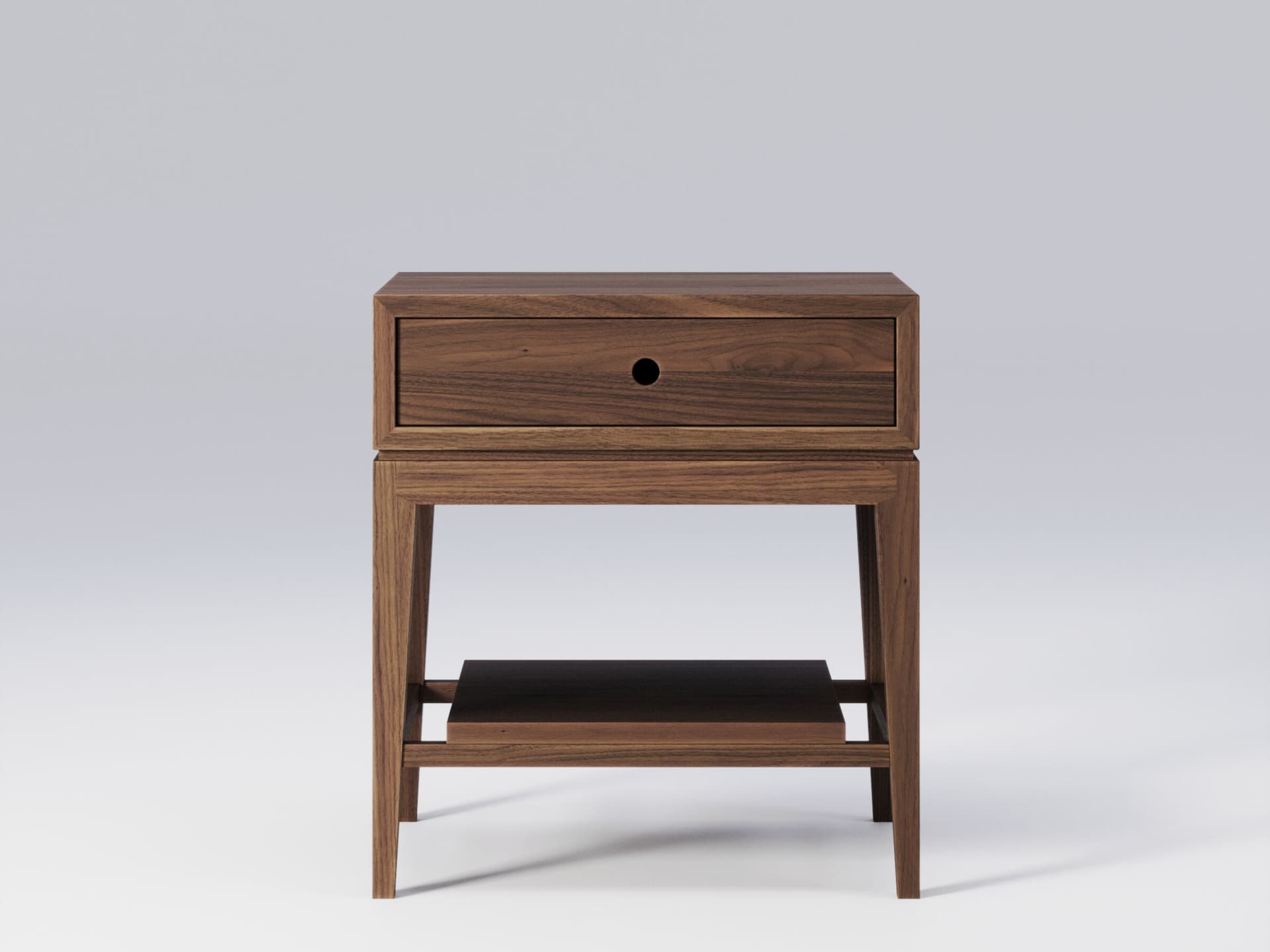 Wewood
CRIADO-MUDO
Walnut bedside table with drawers