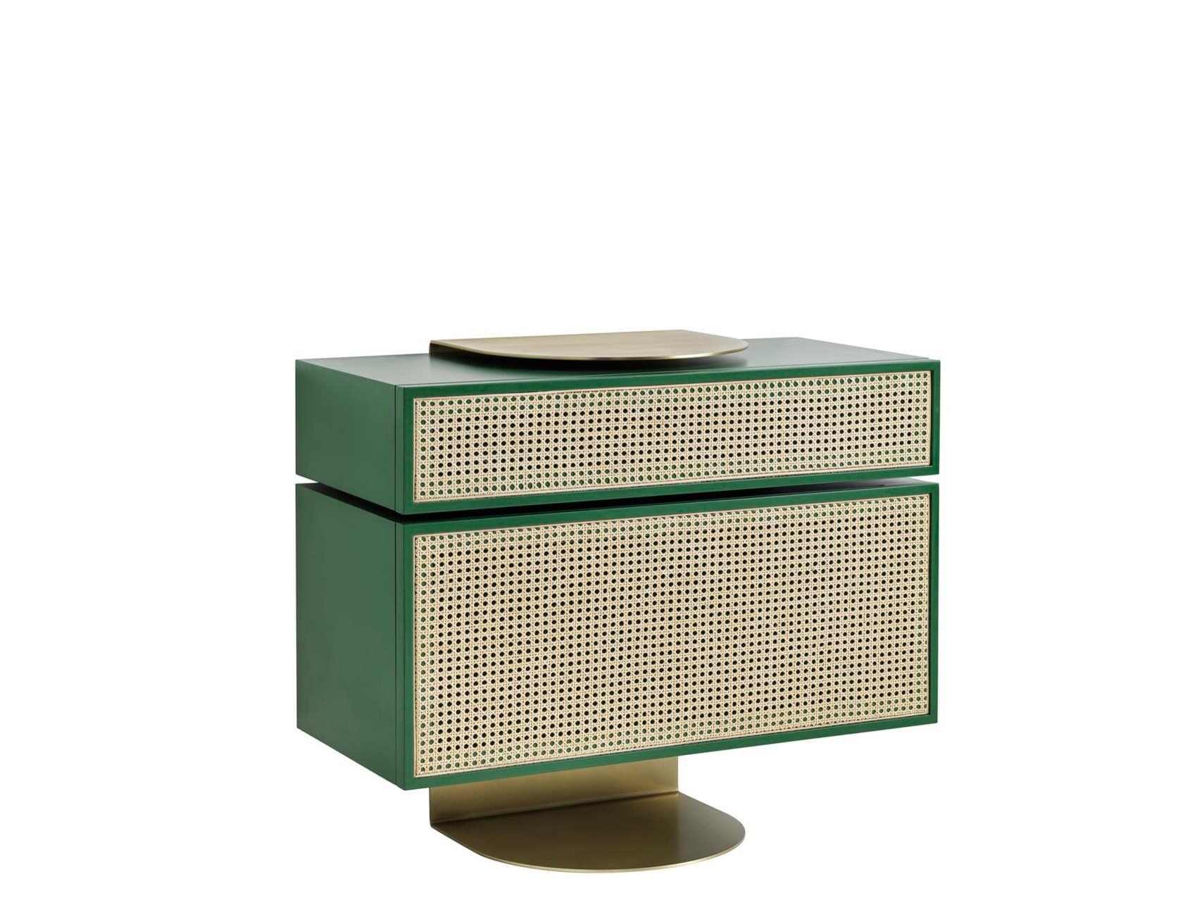 Wiener GTV Design
NYNY
Wooden and woven cane chest of drawers