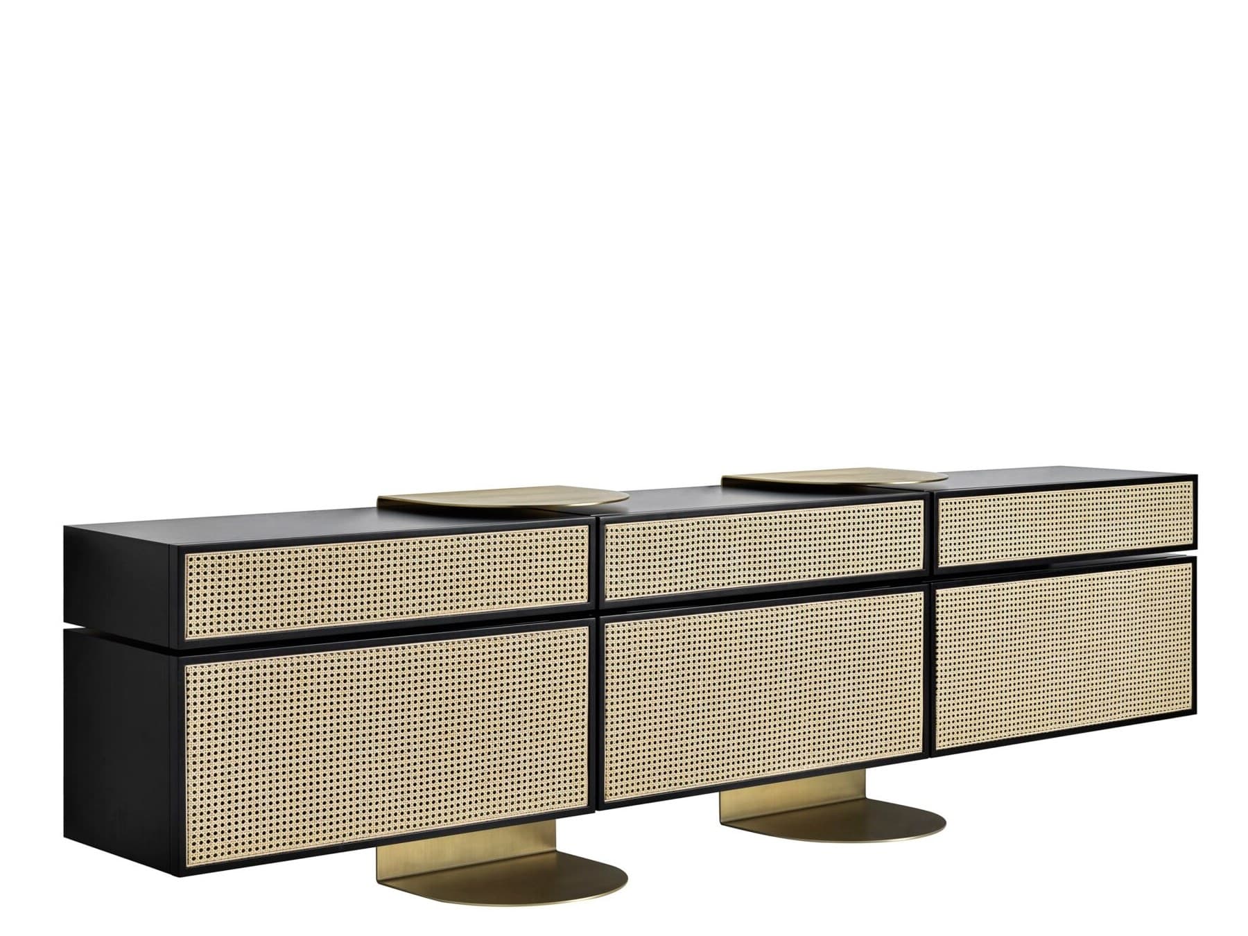 Wiener GTV Design
NYNY
Wooden and woven cane sideboard