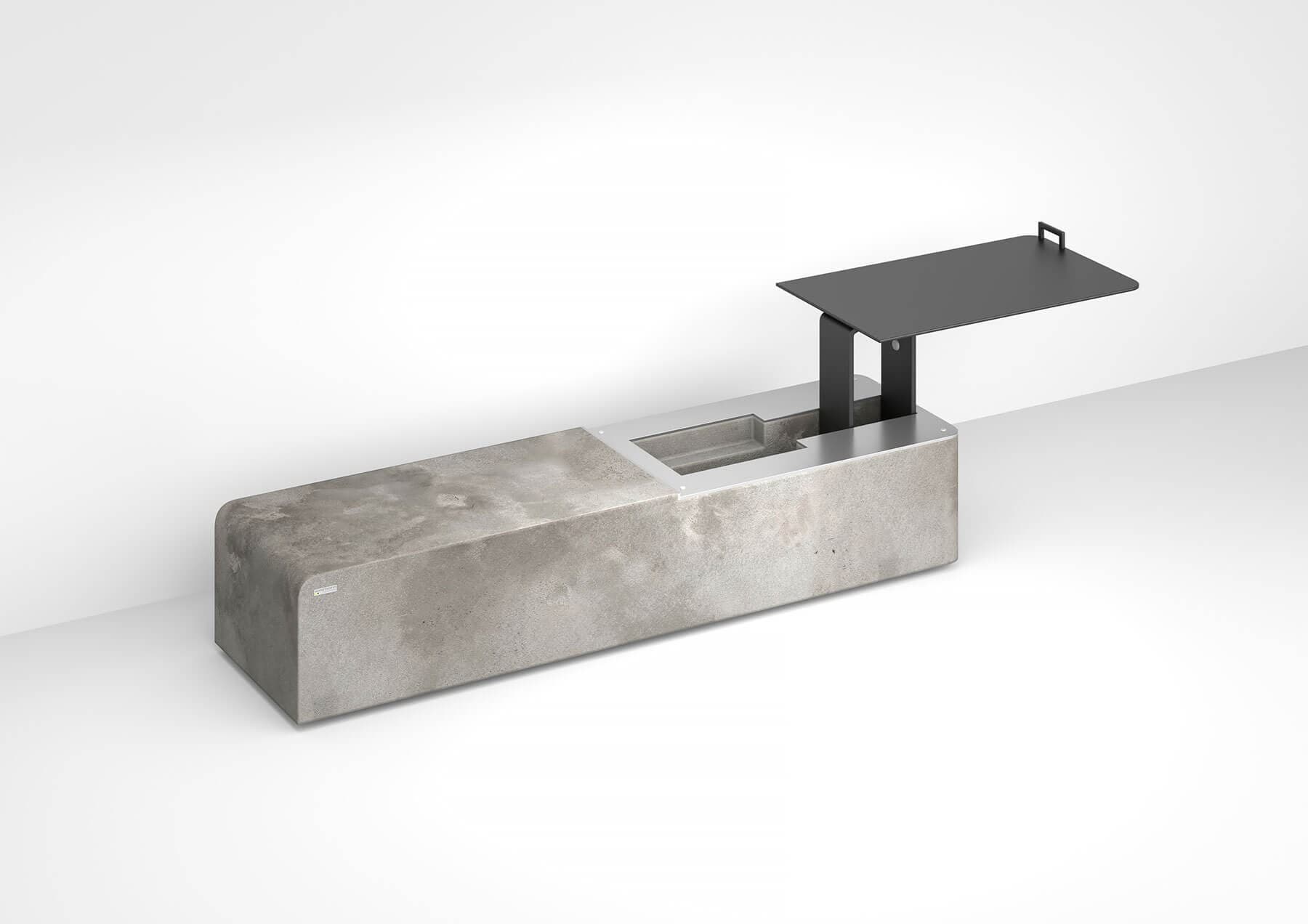 Wissmann raumobjekte
ART562
Low rectangular coffee table