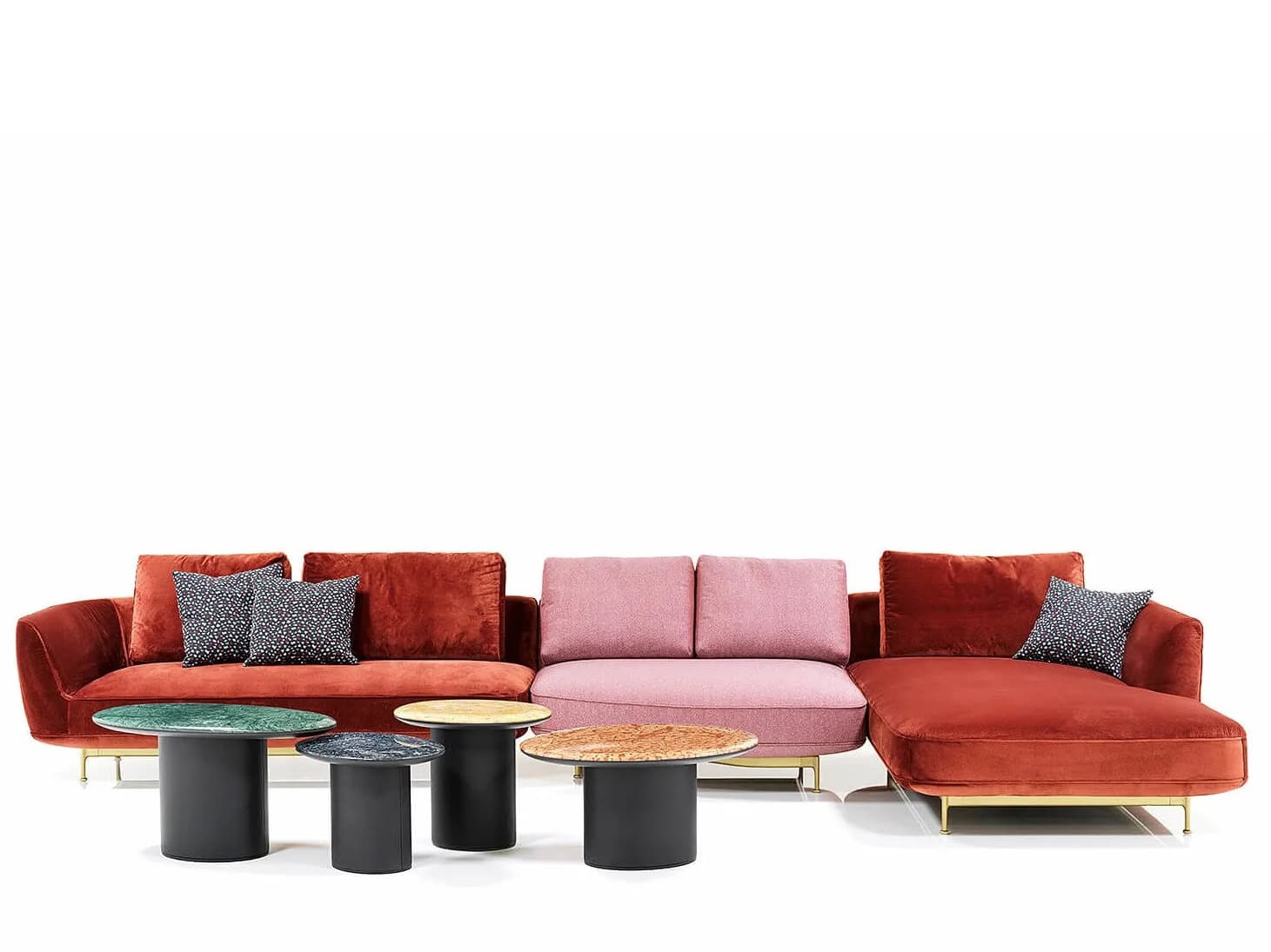 Wittmann
ANDES
Sectional fabric sofa