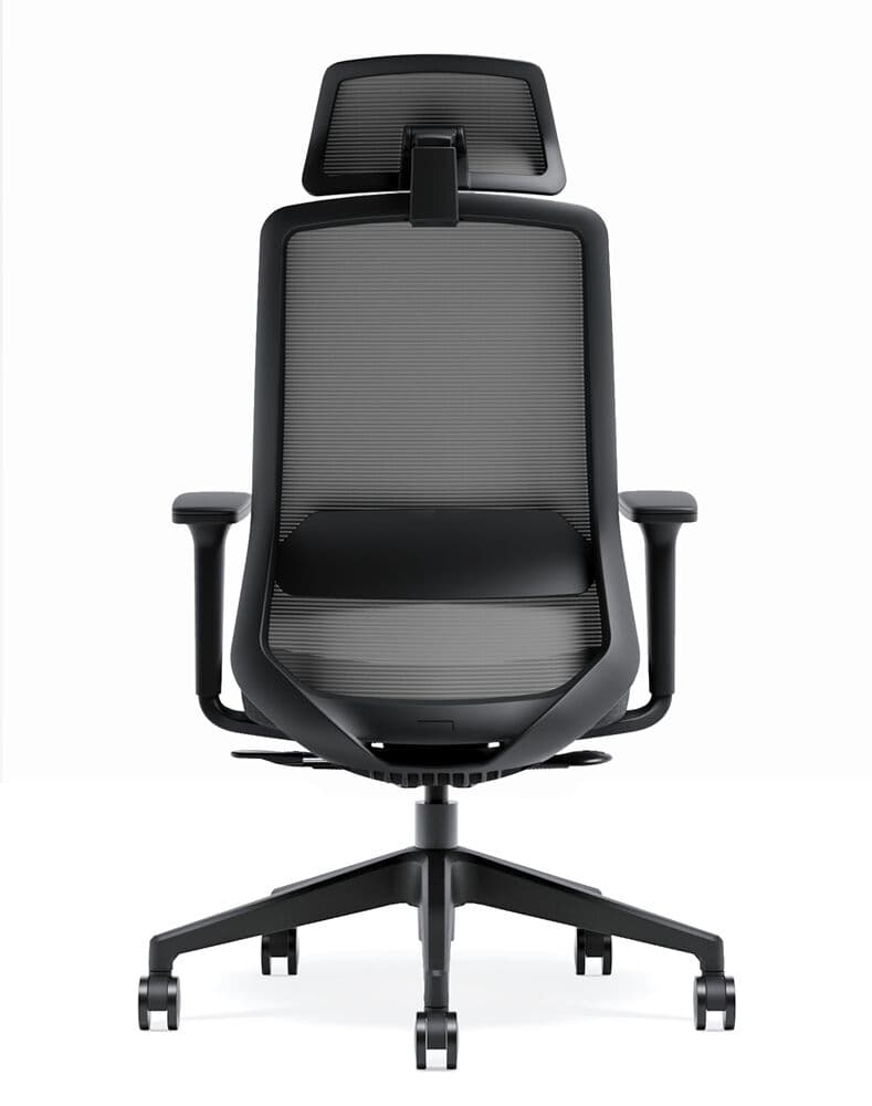 WORKSPACE
GEO
Recliner height-adjustable fabric executive chair with castors