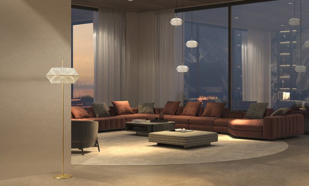 YAMAGIWA
TWILIGHT
Glass-fibre table lamp