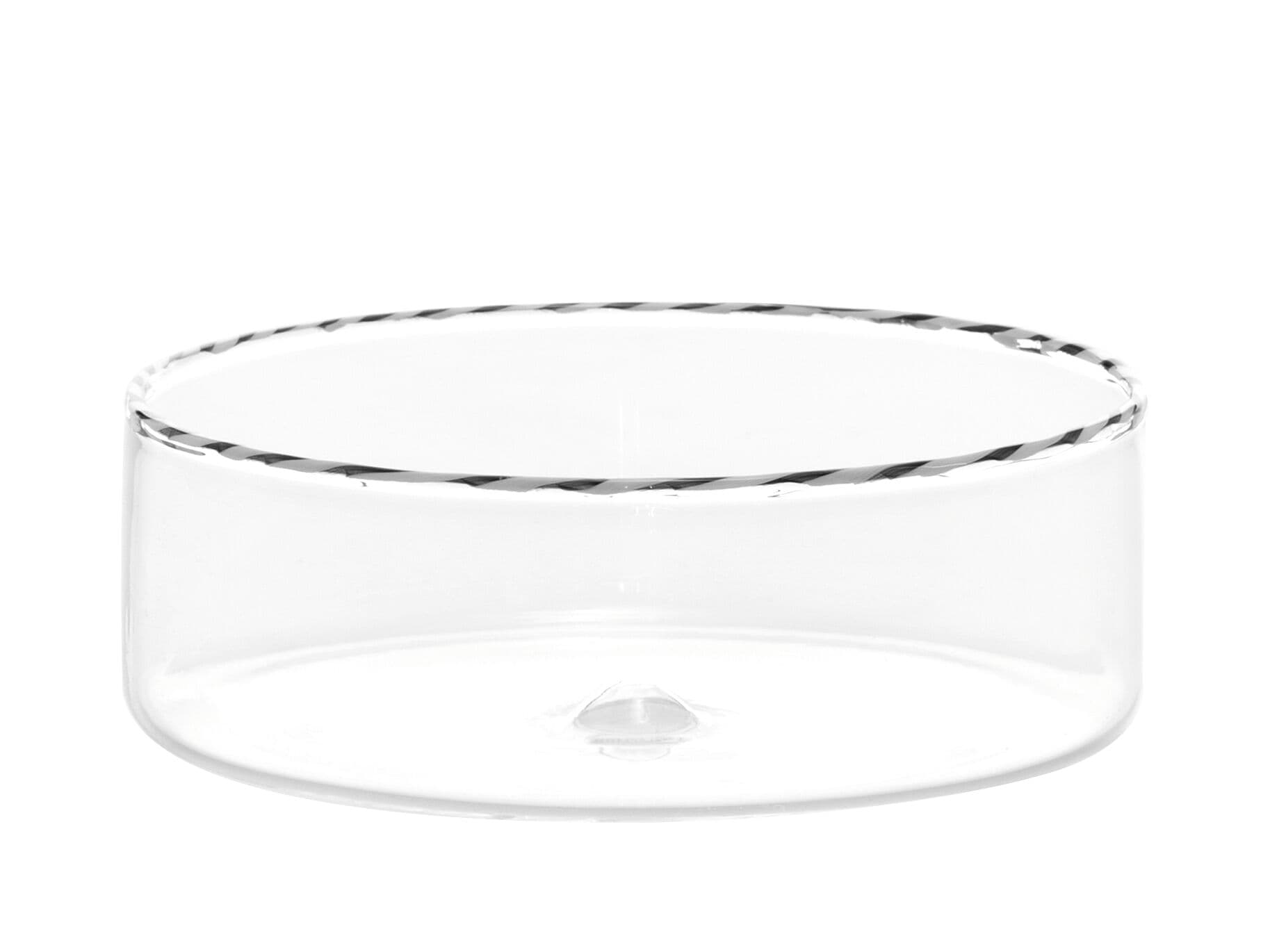 Zafferano
INTRECCI
Borosilicate glass bowl