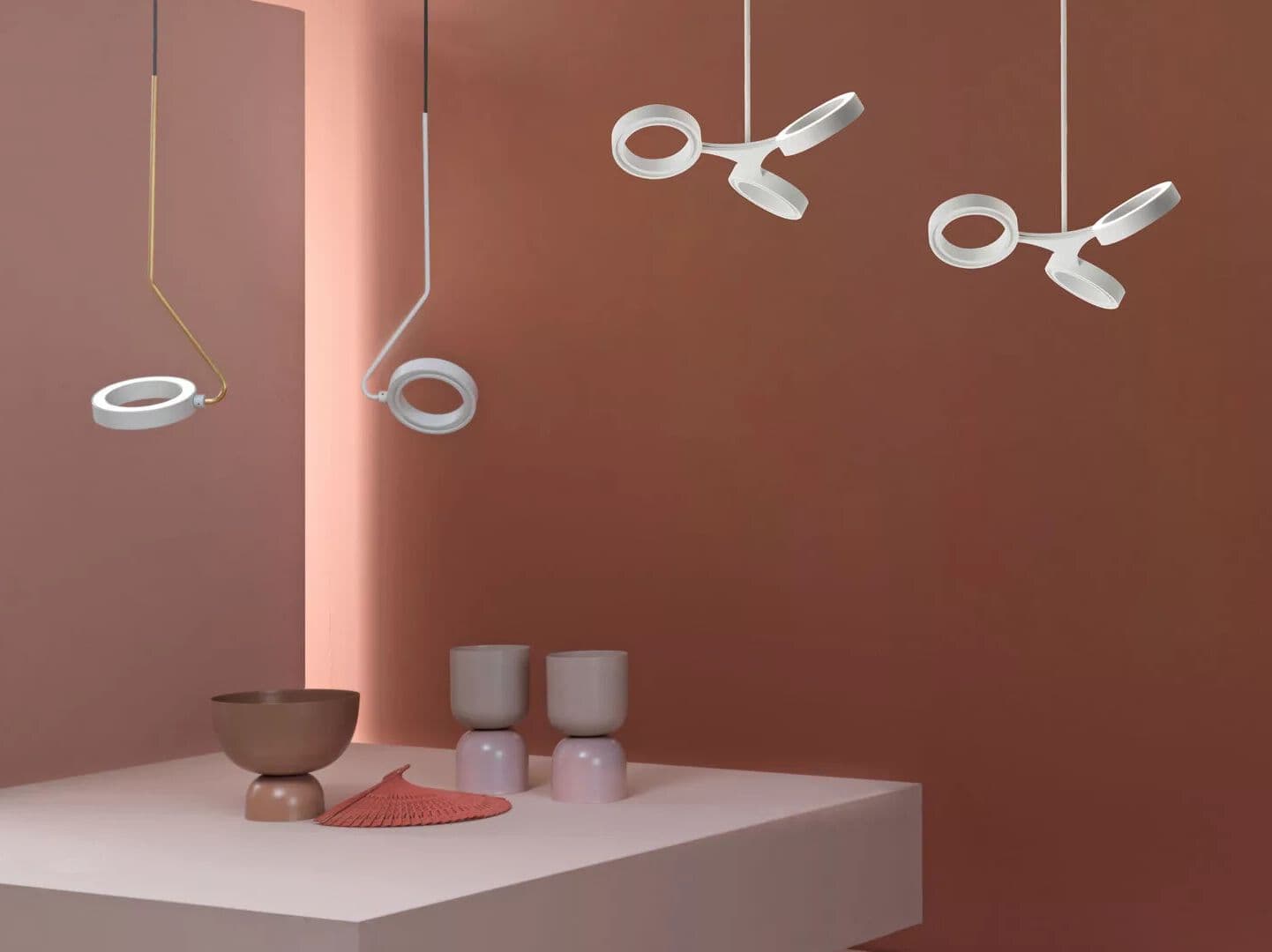 ZAVA
META
LED swivel metal pendant lamp