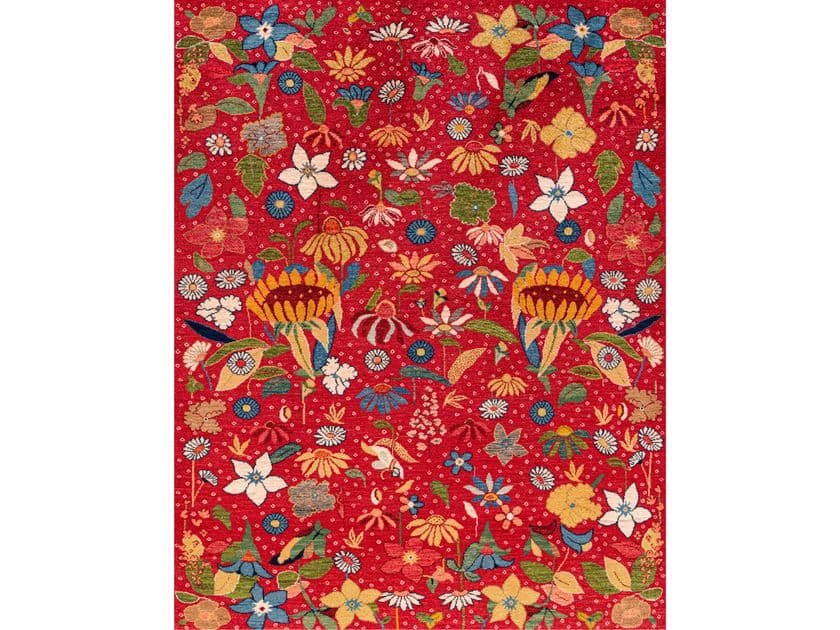 Zollanvari
GARDEN OF EDEN 32
Rectangular wool rug with floral pattern